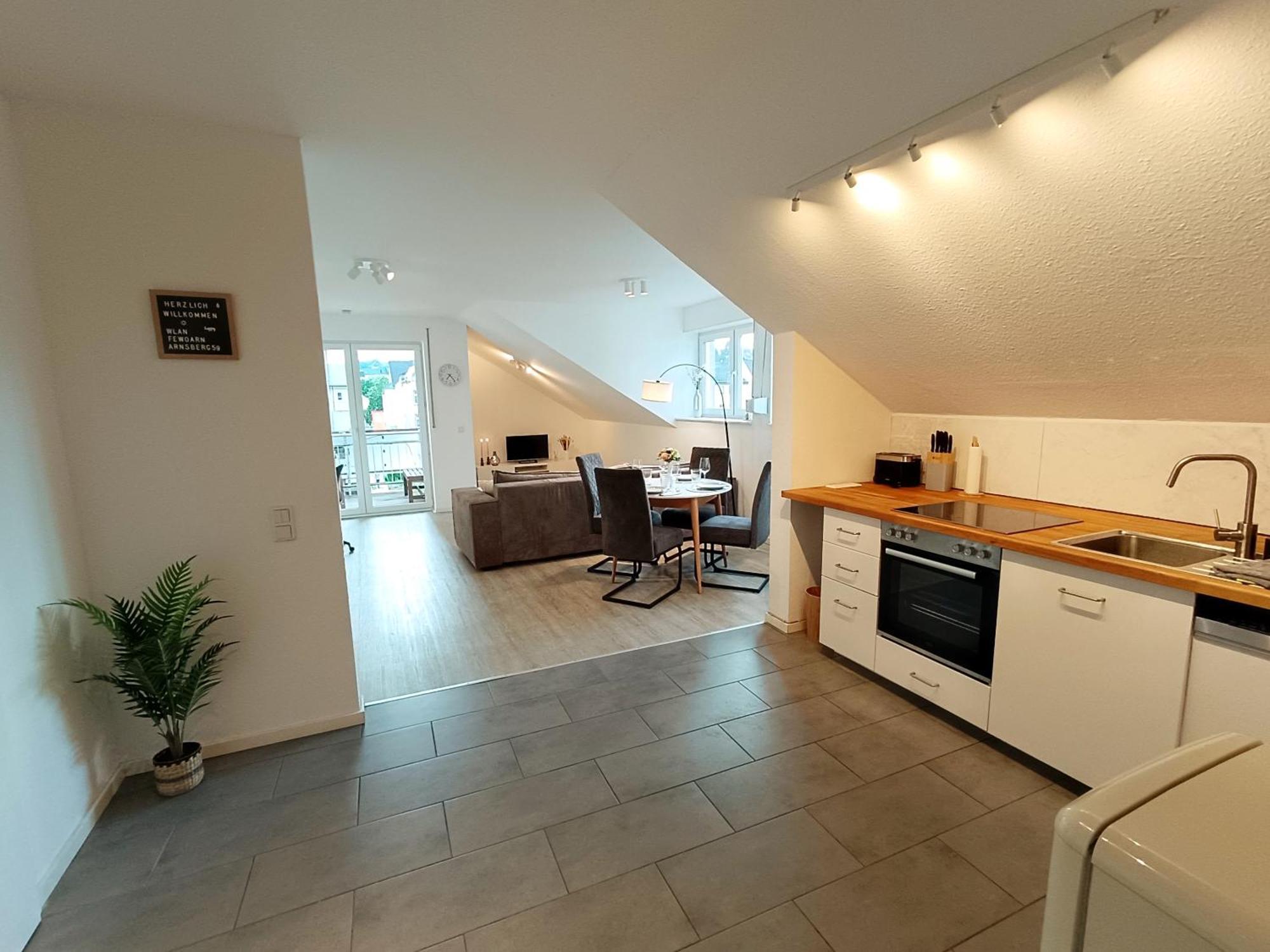 Ruhrheimat Ferienwohnung Am Ruhrtalradweg In ארנסברג מראה חיצוני תמונה